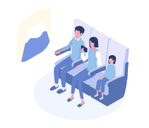 国内旅行者イメージ