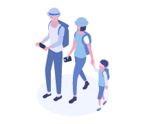 国内旅行者イメージ