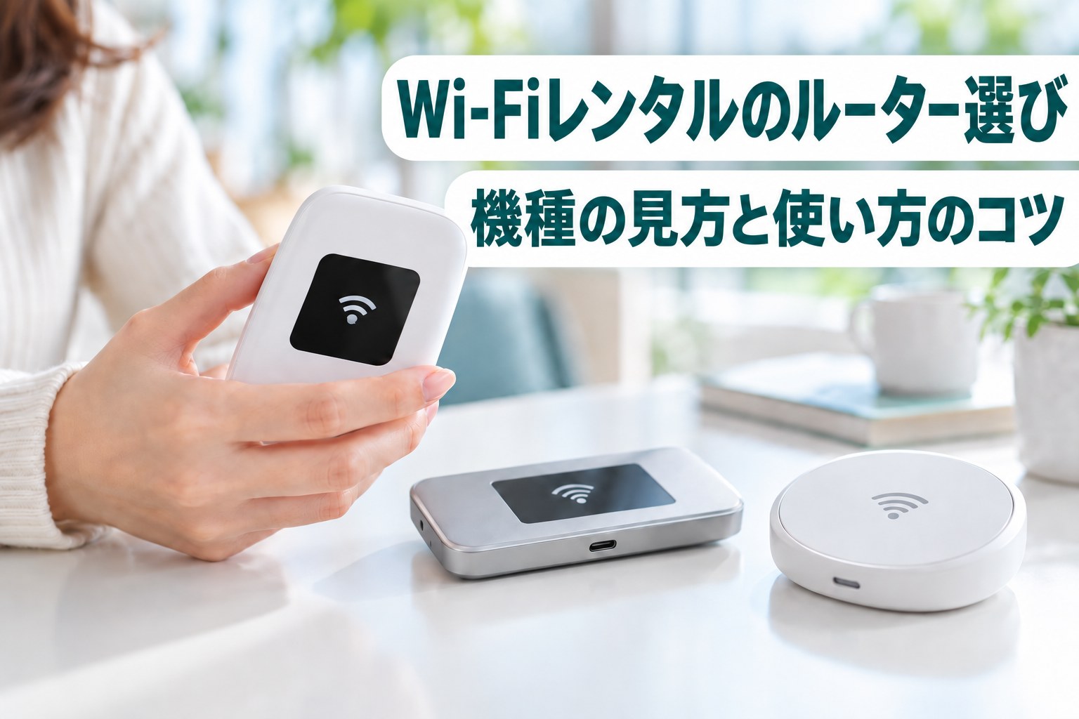Wi-Fiレンタルのルーター選び｜機種の見方と使い方のコツ